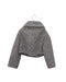 A Grey Coats from I Pinco Pallino in size 6T for girl. (Back View)