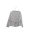 A Grey Long Sleeve Tops from I Pinco Pallino in size 4T for girl. (Back View)