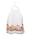 A White Sleeveless Dresses from I Pinco Pallino in size 10Y for girl. (Back View)