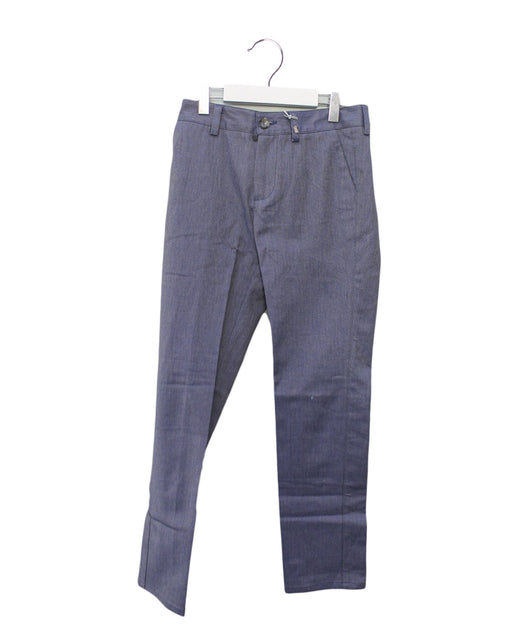 A Blue Dress Pants from I Pinco Pallino in size 8Y for boy. (Front View)