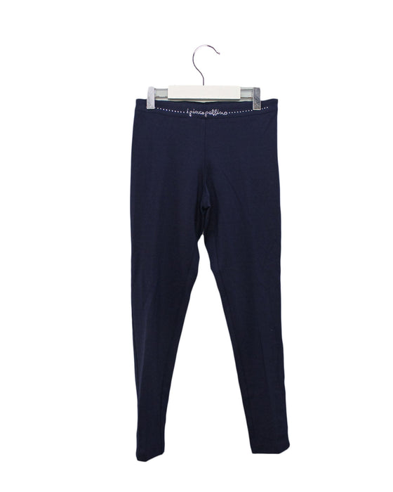 A Navy Casual Pants from I Pinco Pallino in size 8Y for girl. (Back View)