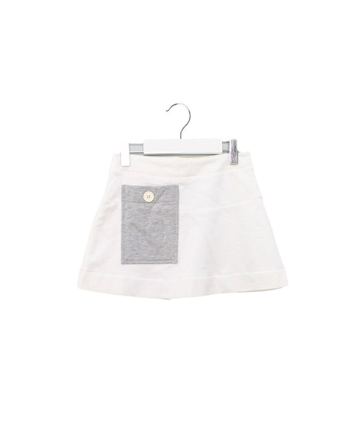 A White Short Skirts from Marni in size 4T for girl. (Front View)