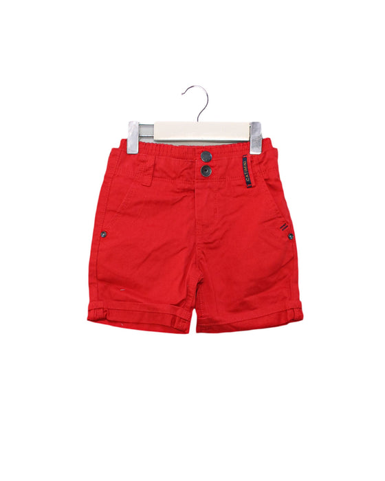 A Red Shorts from Catimini in size 3T for boy. (Front View)