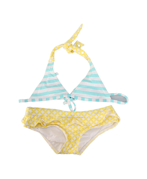 A Yellow Bikinis from Lilotati in size 3T for girl. (Front View)