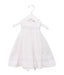 A White Sleeveless Dresses from Cyrillus in size 12-18M for girl. (Front View)