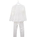 A White Pyjama Sets from Petit Bateau in size 8Y for girl. (Back View)