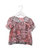 A Pink Short Sleeve Tops from Roots in size 6-12M for girl. (Front View)