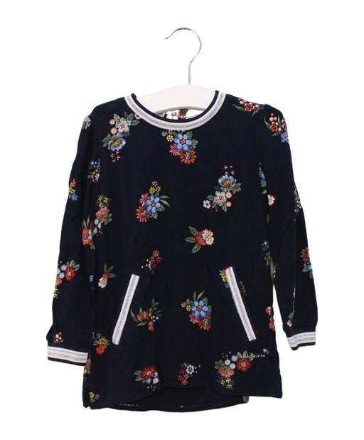 A Black Long Sleeve Tops from Pepe Jeans in size 2T for girl. (Front View)