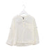 A Ivory Long Sleeve Tops from Velveteen in size 4T for boy. (Front View)