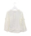 A Ivory Long Sleeve Tops from Velveteen in size 4T for boy. (Back View)