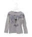A Grey Long Sleeve Tops from Bonpoint in size 4T for girl. (Front View)