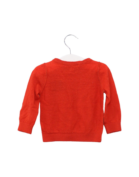 A Red Knit Sweaters from Bonpoint in size 6-12M for neutral. (Back View)