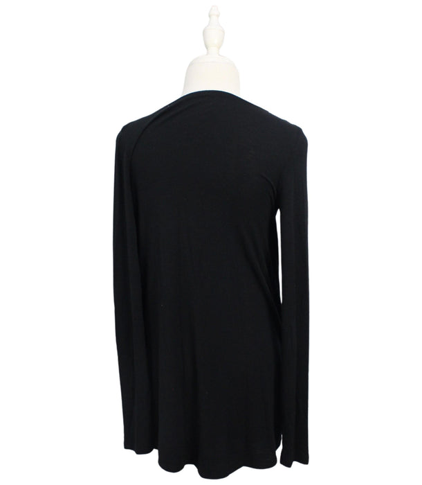 A Black Long Sleeve Tops from Ingrid & Isabel in size XS for maternity. (Back View)