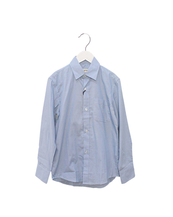 A Blue Shirts from Appaman in size 8Y for boy. (Front View)