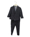 A Grey Suits from Appaman in size 2T for boy. (Front View)