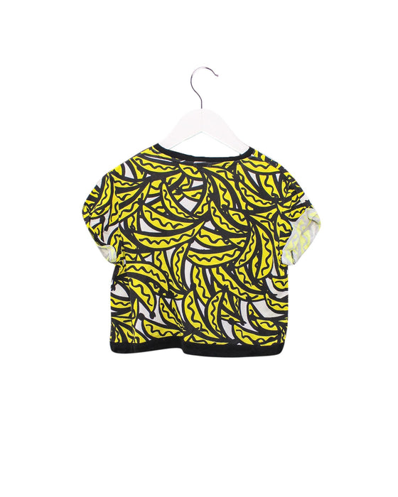 A Yellow Short Sleeve T Shirts from Stella McCartney in size 3T for girl. (Back View)