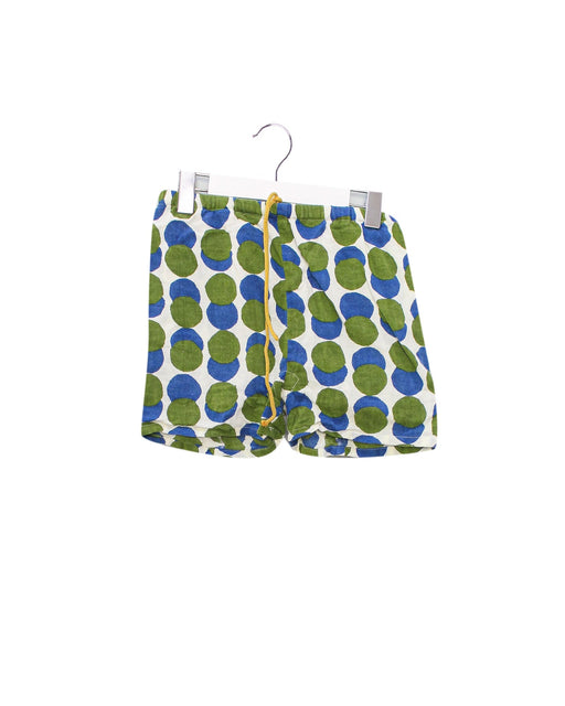 A Green Shorts from Sou Sou in size 4T for girl. (Front View)