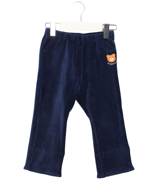 A Navy Casual Pants from Miki House in size 18-24M for girl. (Front View)