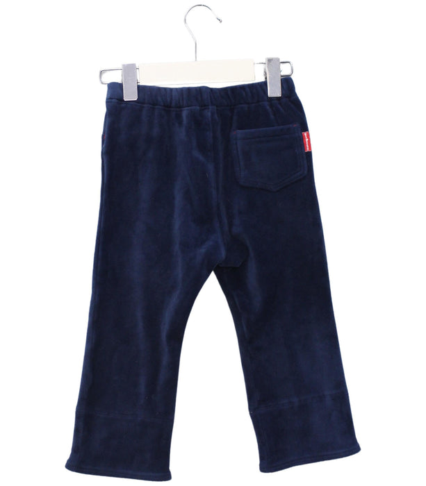 A Navy Casual Pants from Miki House in size 18-24M for girl. (Back View)