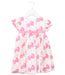 A White Short Sleeve Dresses from Rachel Riley in size 6-12M for girl. (Front View)