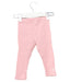 A Pink Leggings from Organic Mom in size 12-18M for girl. (Back View)