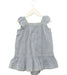 A Blue Sleeveless Bodysuits from Chateau de Sable in size 12-18M for girl. (Back View)