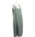 A Green Sleeveless Dresses from Hatch in size L for maternity. (Front View)