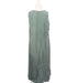 A Green Sleeveless Dresses from Hatch in size L for maternity. (Back View)