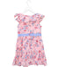 A Pink Short Sleeve Dresses from Janie & Jack in size 4T for girl. (Back View)