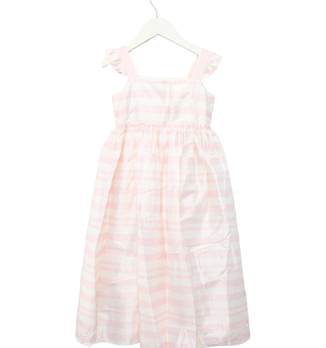 A Pink Sleeveless Dresses from Nicholas & Bears in size 4T for girl. (Back View)