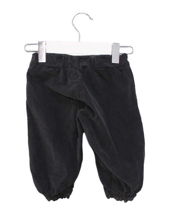 A Black Casual Pants from Siseo Olive in size 0-3M for girl. (Back View)