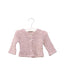 A Pink Cardigans from Siseo Olive in size 0-3M for girl. (Front View)