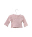 A Pink Cardigans from Siseo Olive in size 0-3M for girl. (Back View)