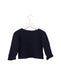 A Navy Cardigans from Les Enfantines in size 12-18M for girl. (Back View)