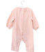 A Pink Long Sleeve Jumpsuits from Les Enfantines in size 6-12M for girl. (Back View)