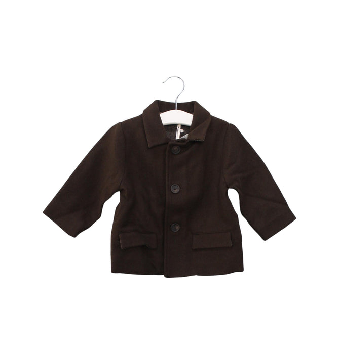 A Brown Blazers from Les Enfantines in size 18-24M for neutral. (Front View)