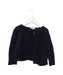 A Navy Cardigans from Les Enfantines in size 18-24M for girl. (Front View)