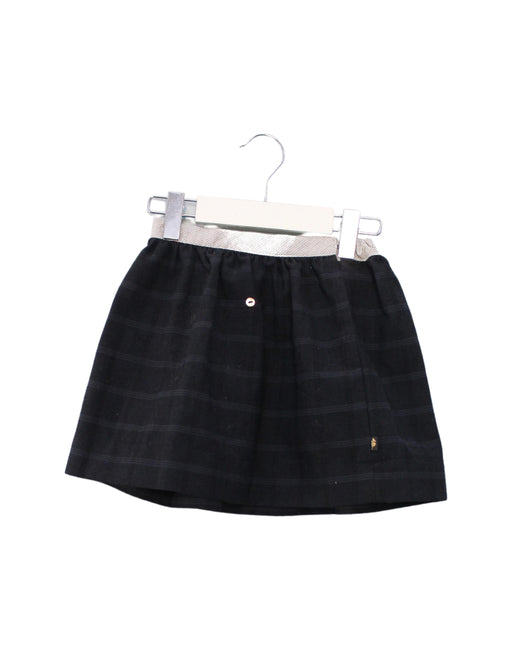 A Navy Short Skirts from Les Enfantines in size 18-24M for girl. (Front View)