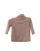 A Brown Long Sleeve Tops from Troizenfants in size 0-3M for girl. (Back View)