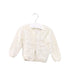 A White Cardigans from IKKS in size 6-12M for girl. (Front View)