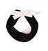 A Black Collars from Les Enfantines in size 3-6M for girl. (Front View)