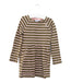A Brown Long Sleeve Dresses from Petit Bateau in size 4T for girl. (Front View)