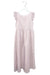A Pink Sleeveless Dresses from Badgley Mischka in size 7Y for girl. (Front View)