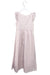 A Pink Sleeveless Dresses from Badgley Mischka in size 7Y for girl. (Back View)