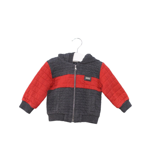 A Red Lightweight Jackets from Dolce & Gabbana in size 6-12M for boy. (Front View)