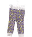 A Purple Sweatpants from Petit Bateau in size 3T for girl. (Front View)