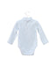 A Blue Long Sleeve Bodysuits from Velveteen in size 12-18M for neutral. (Back View)