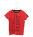 A Red Short Sleeve T Shirts from Ferrari in size 5T for boy. (Front View)