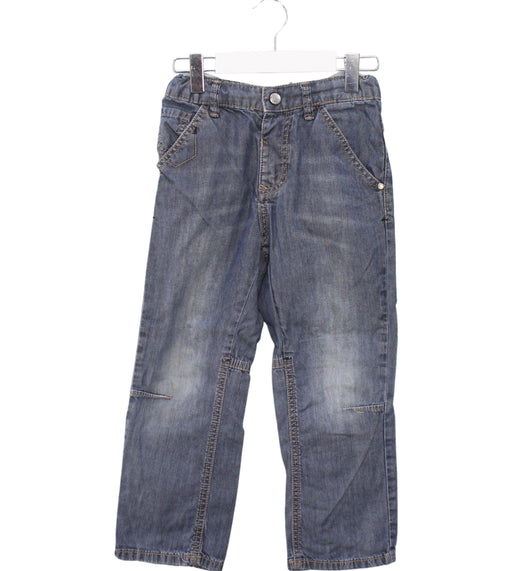 A Blue Casual Pants from ELLE in size 4T for boy. (Front View)