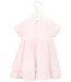 A Pink Short Sleeve Dresses from Chickeeduck in size 12-18M for girl. (Back View)